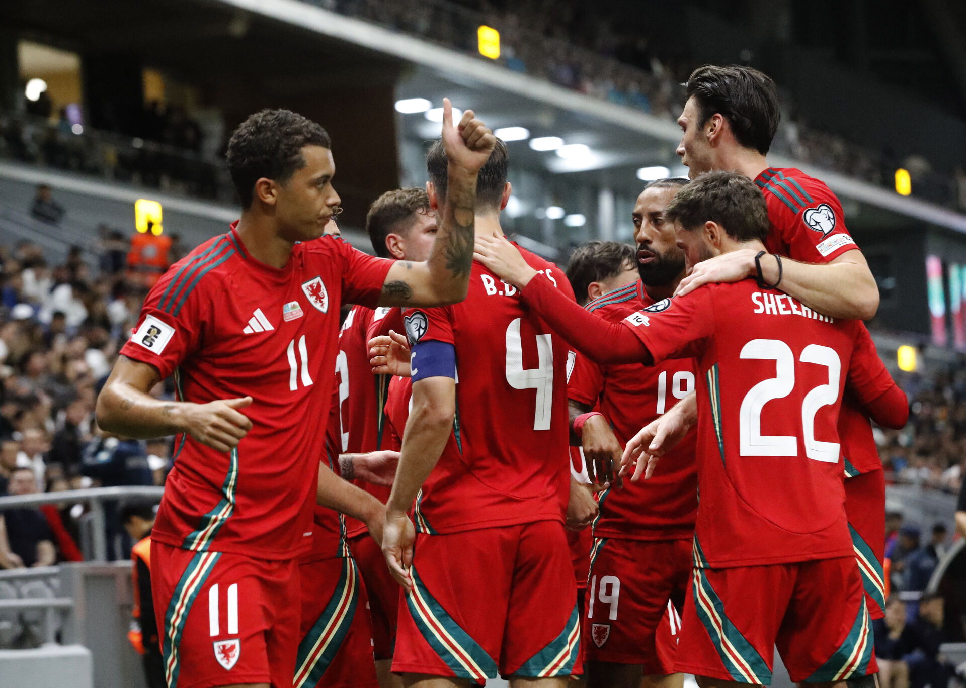 Wales scorer mod Kazakhstan