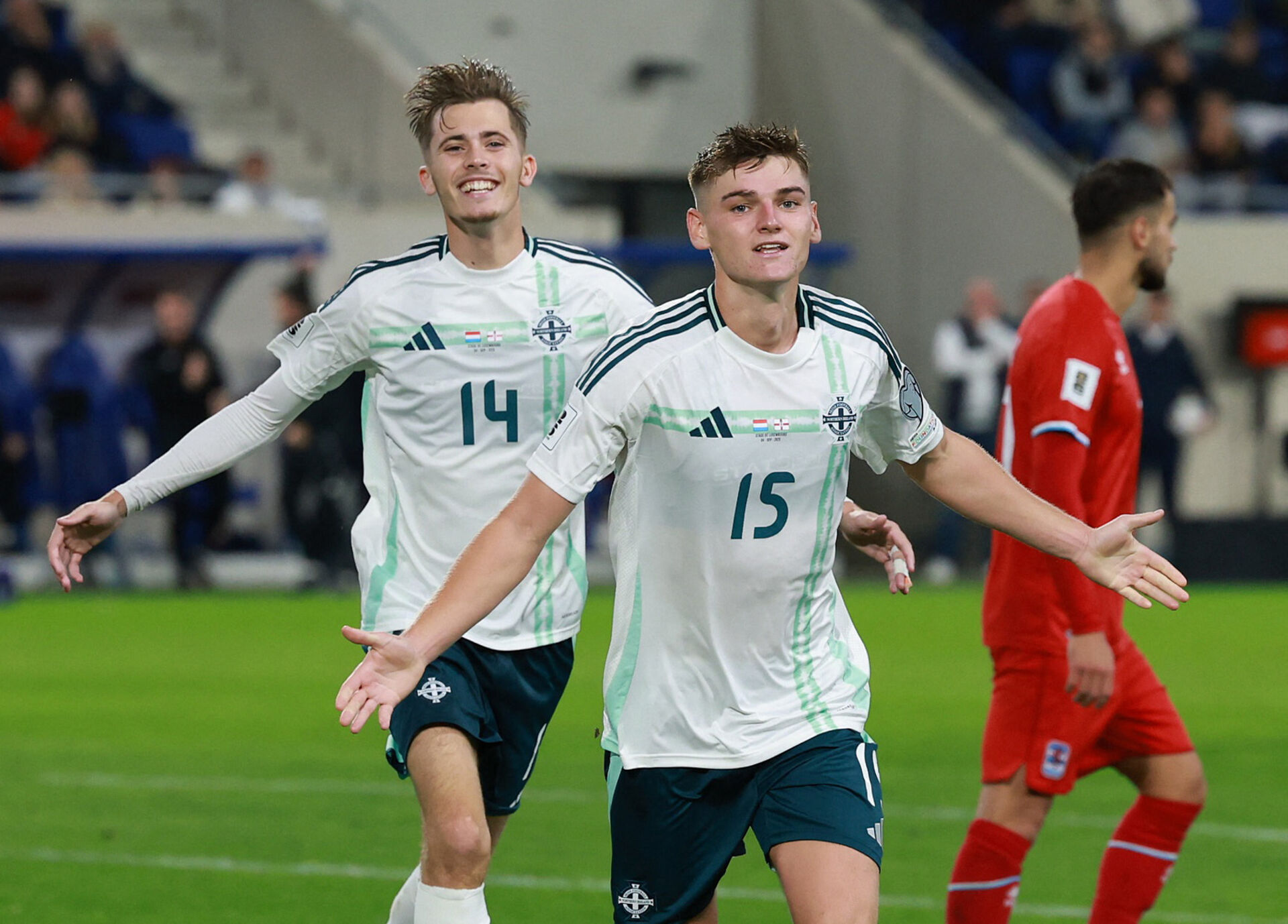 Nordirland scorer mod Luxembourg