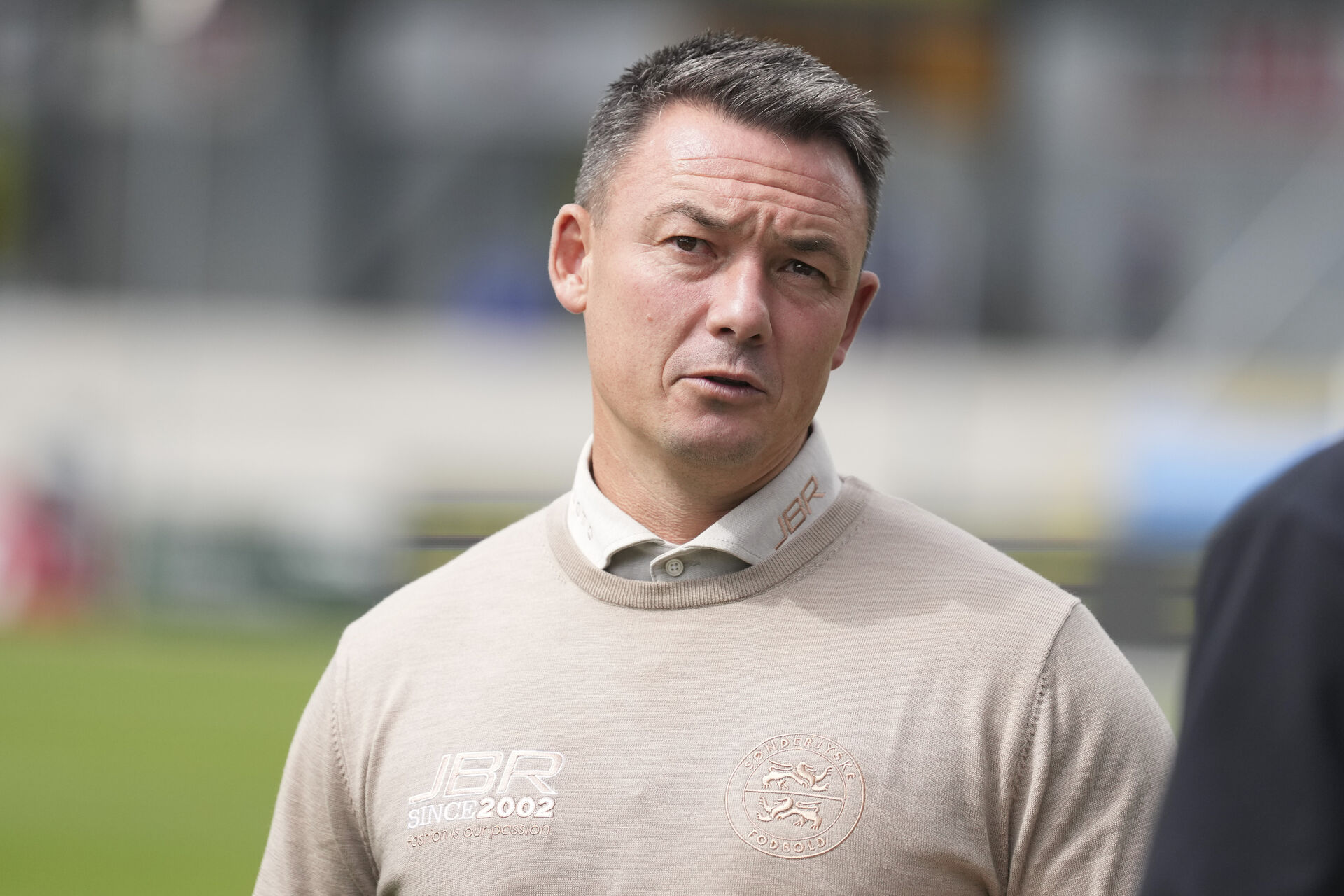 Thomas Nørgaard på Sydbank Park i Haderslev.