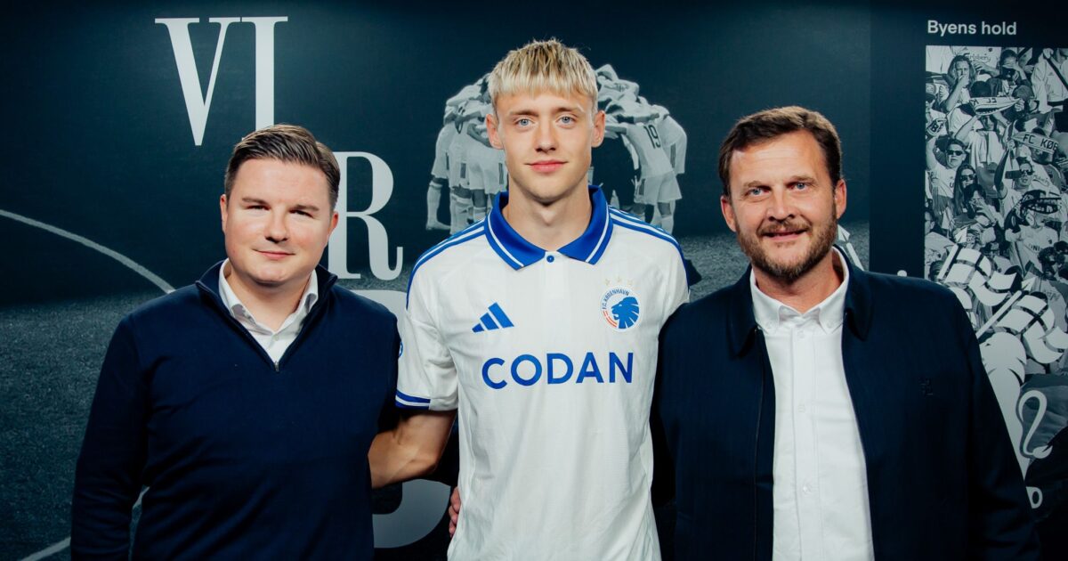 Officielt: F.C. København forlænger med islandsk talent Foto: FCK Media
