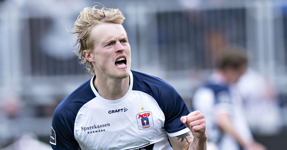 Tobias Bech om personlig succes i AGF: Dét hjælper mig rigtig meget Foto: Henning Bagger/Ritzau Scanpix.