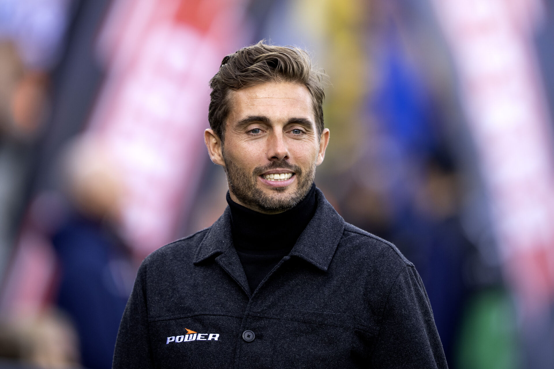 Jakob Poulsen smiler.