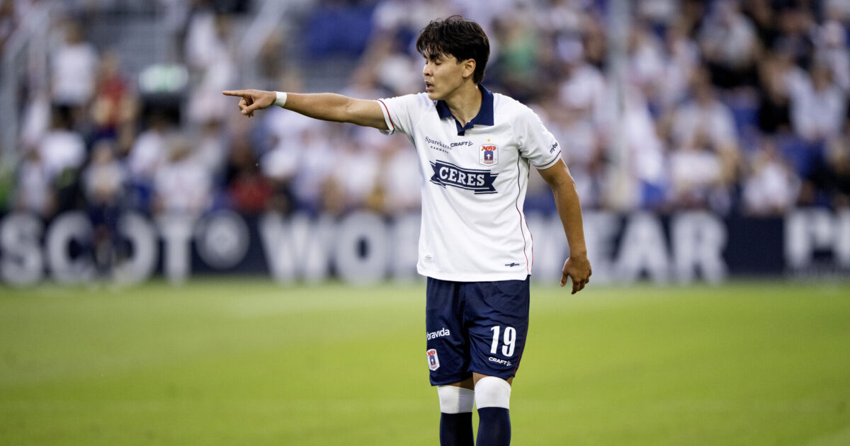 Eric Kahl: Det er kun godt med flere kampe Foto: Bo Amstrup/Ritzau Scanpix