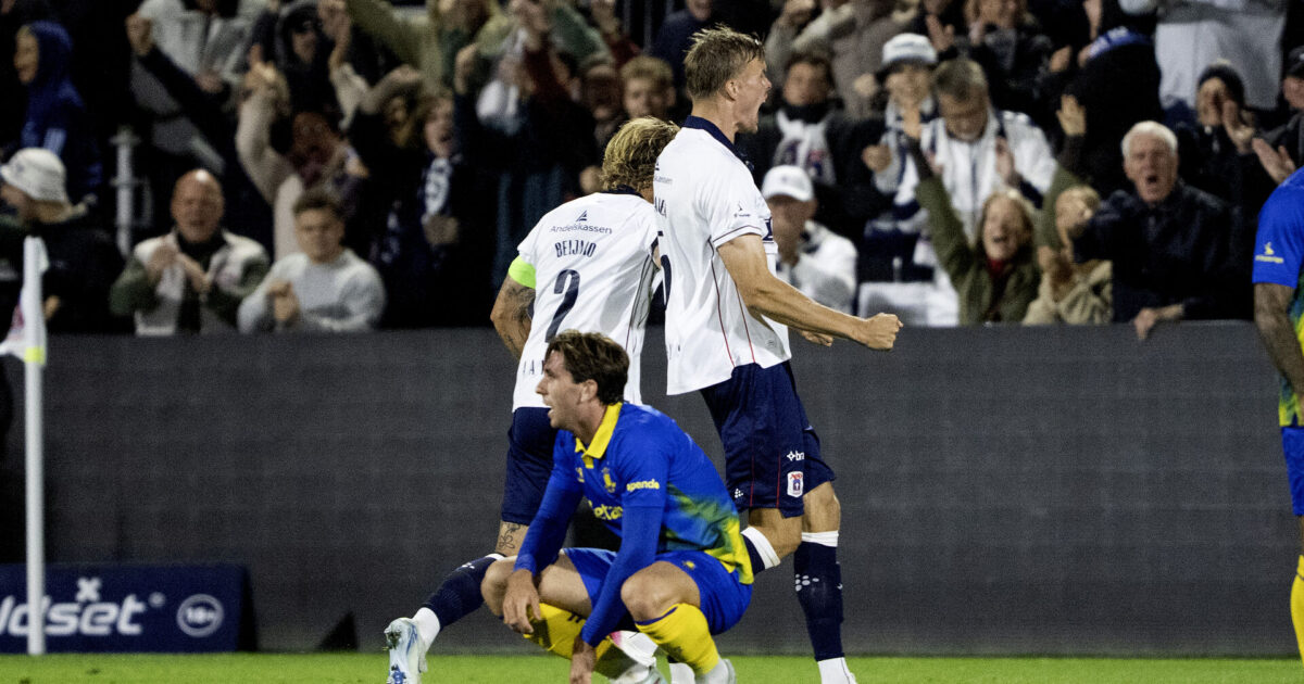 Nøglespiller med i AGF-trup til Brøndby-møde Foto: Bo Amstrup/Ritzau Scanpix
