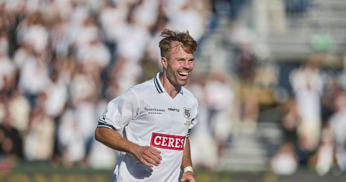 – Vi har også lidt at revanchere, siger Mortensen inden pokalbrag Foto: Mikkel Berg Pedersen/Ritzau Scanpix