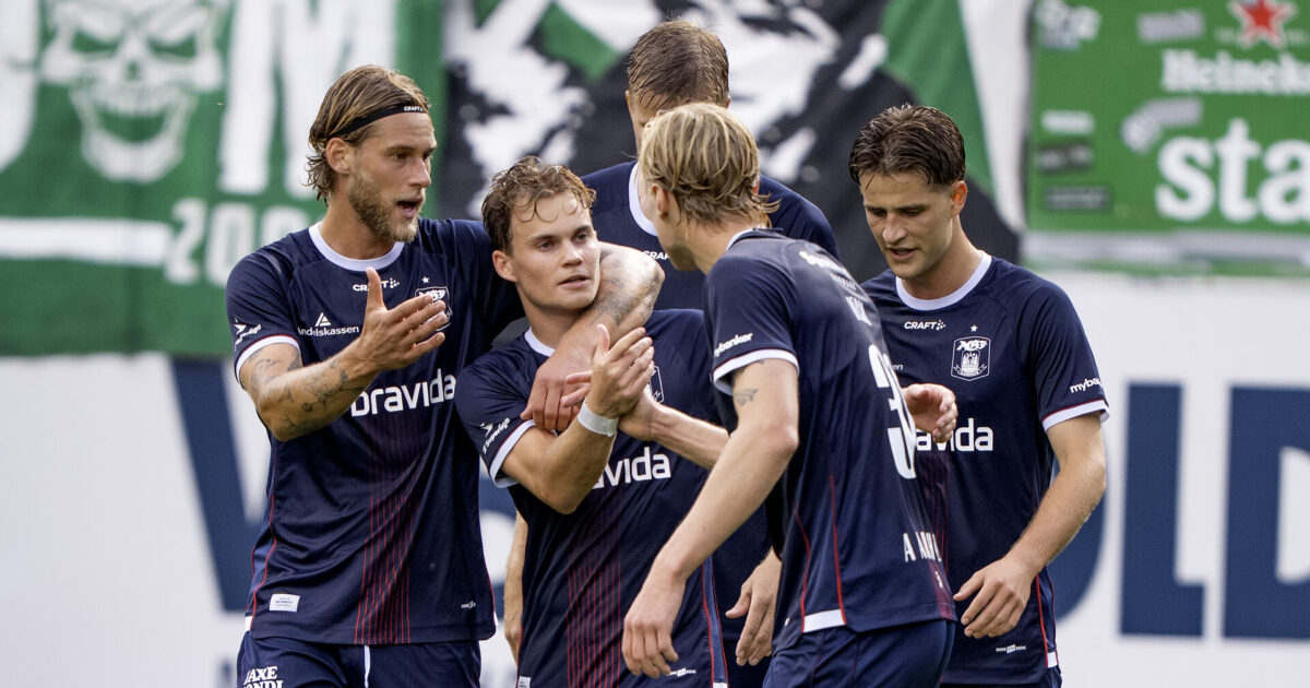 Råd fra Vincent Kompany blev vendepunkt for AGF-stjerne Foto: Bo Amstrup/Ritzau Scanpix