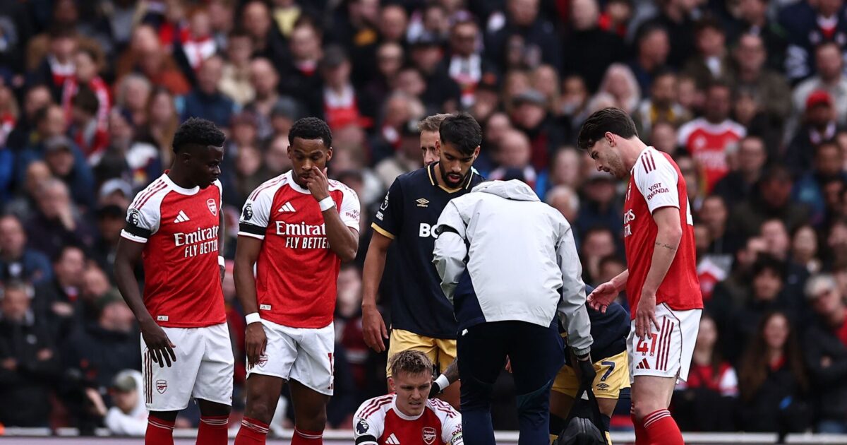 Arsenal stryger til tops – men stjerne udgår med skade Foto: Henry Nicholls/AFP/Ritzau Scanpix