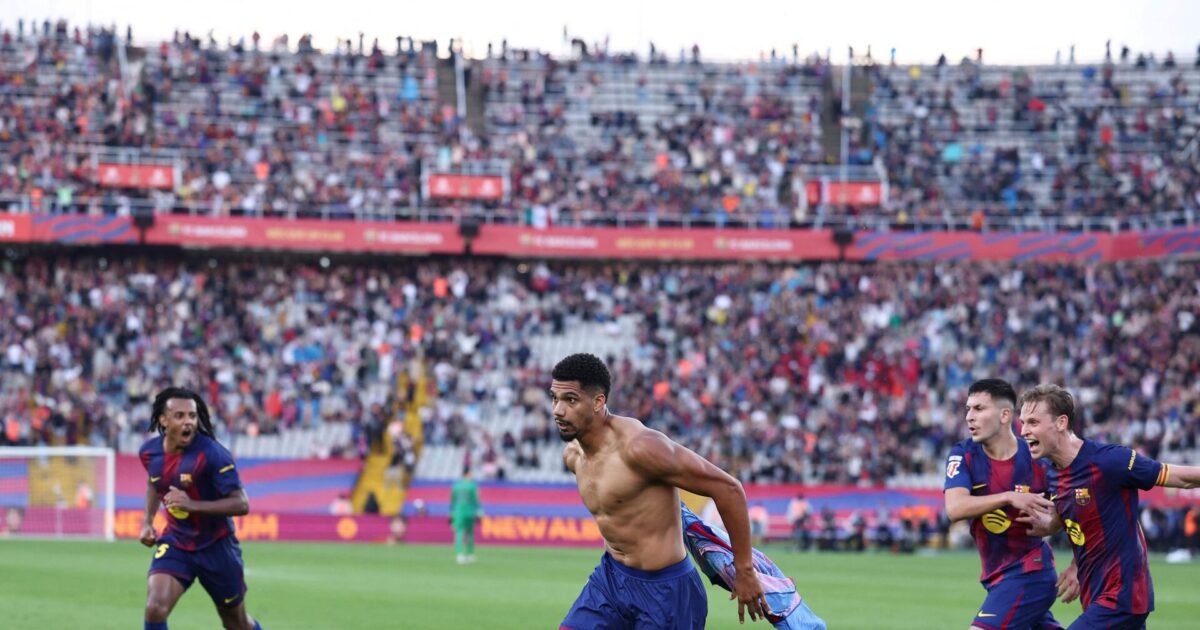 Rødt kort og mål i overtiden: Barca klarer skærene mod Girona Foto: Josep Lago/AFP/Ritzau Scanpix