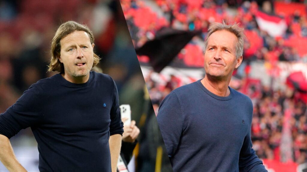 Bo Henriksen og Kasper Hjulmand i billedet sammen.