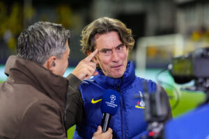 Thomas Frank afgiver interview.