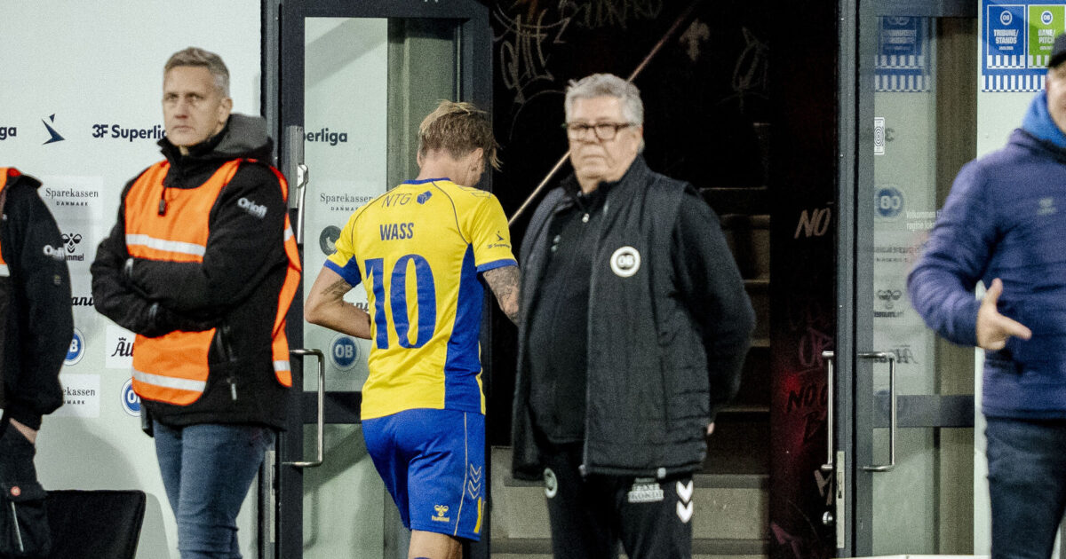 Forbløffet Arp efter Wass-batalje: Var kun til gult Foto: Mads Claus Rasmussen/Ritzau Scanpix