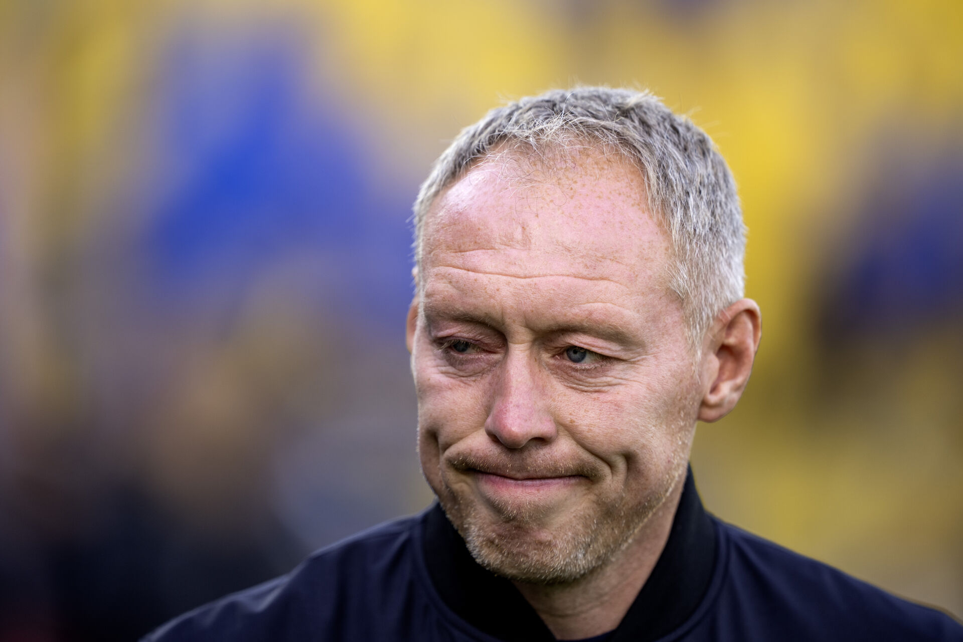 Steve Cooper under en Brøndby-kamp