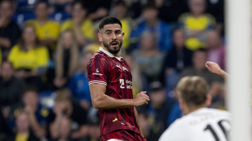 Martin Erlic spiller imod brøndby