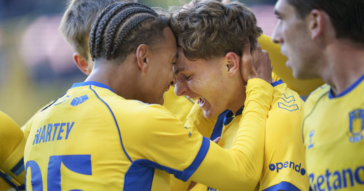 Ambæk om første Superliga-mål: Milepæl for mig Foto: Liselotte Sabroe/Ritzau Scanpix