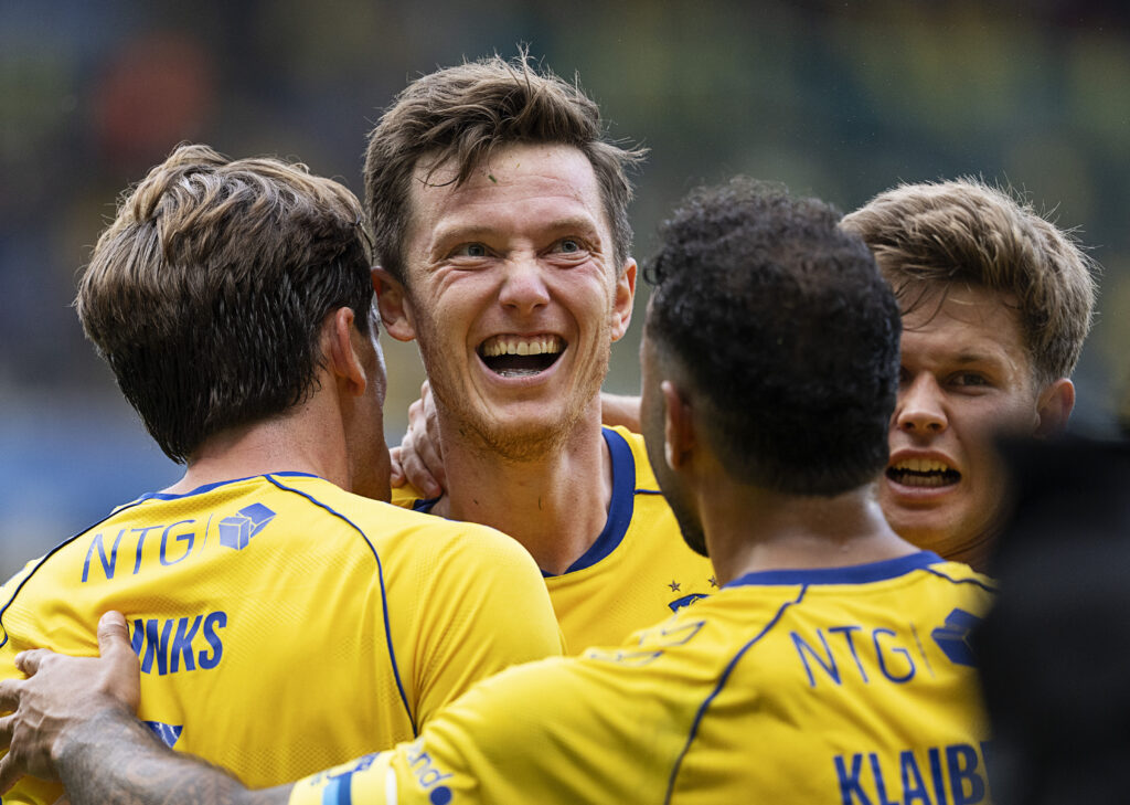 Michael Gregoritsch i Brøndby. Superliga: Brøndby IF - FC København