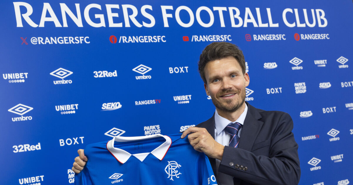 Tysker ansat som ny cheftræner i skotske Rangers Foto: Rangers FC