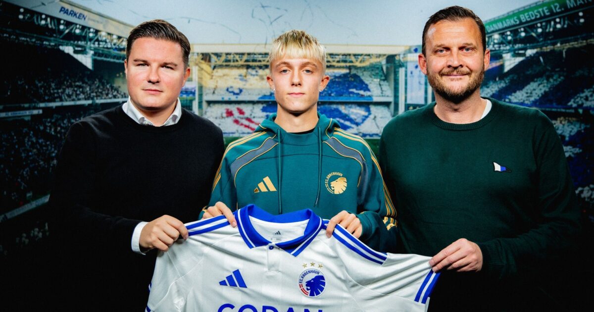 FCK forlænger med islandsk talent Foto: FCK Media