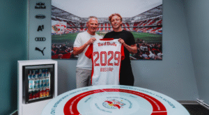 Mads Bidstrup forlænger med Red Bull Salzburg