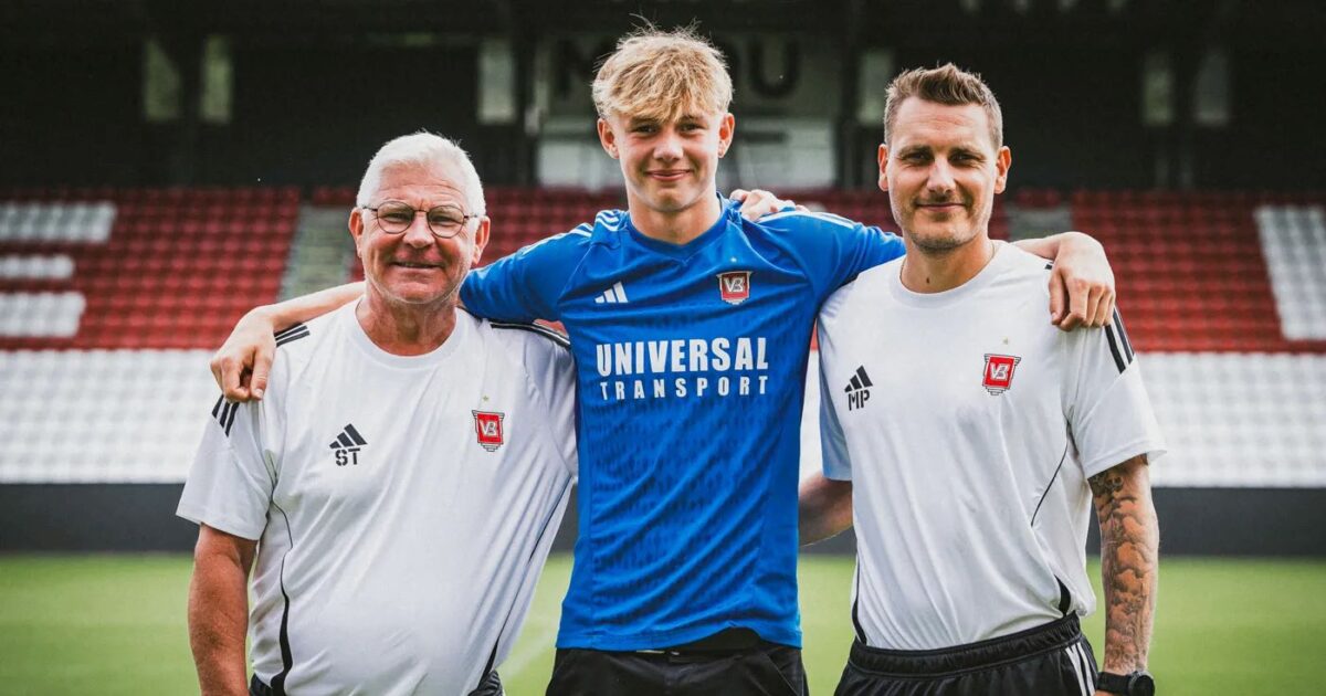 Vejle-talent træner med i italiensk storklub Foto: Vejle Boldklub/Fodboldidioterne