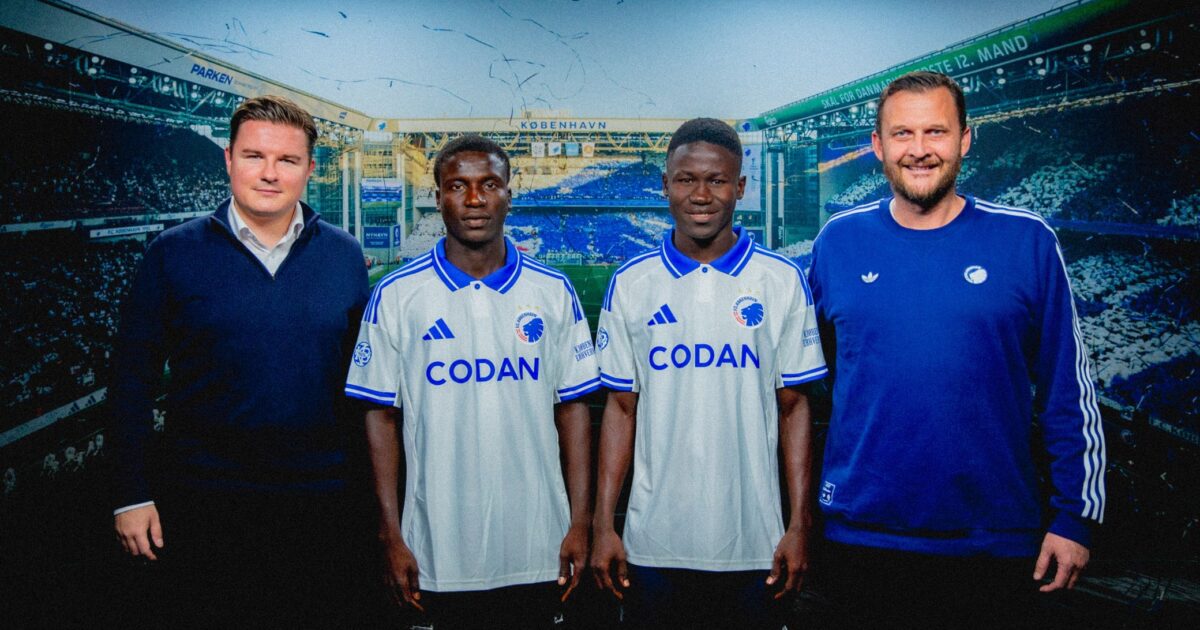 Bekræftet: FCK henter talentfuld duo i Gambia Foto: FC København