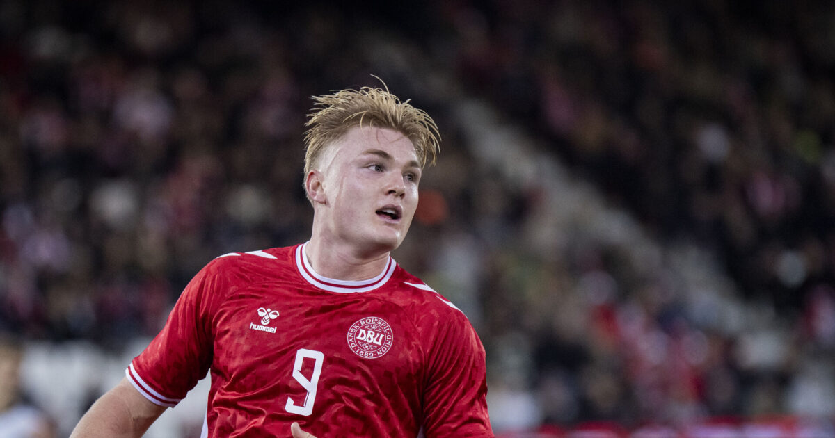 Dansk U21-nedtur i Belgien: Helt lige kamp slutter med klart nederlag Foto: Sebastian Elias Uth/Ritzau Scanpix