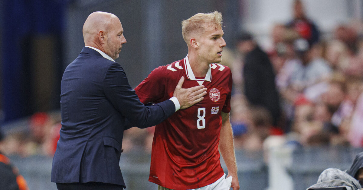 Isoleret Isaksen begræd fravær: Drøm at komme til slutrunde med Danmark Foto: Liselotte Sabroe/Ritzau Scanpix