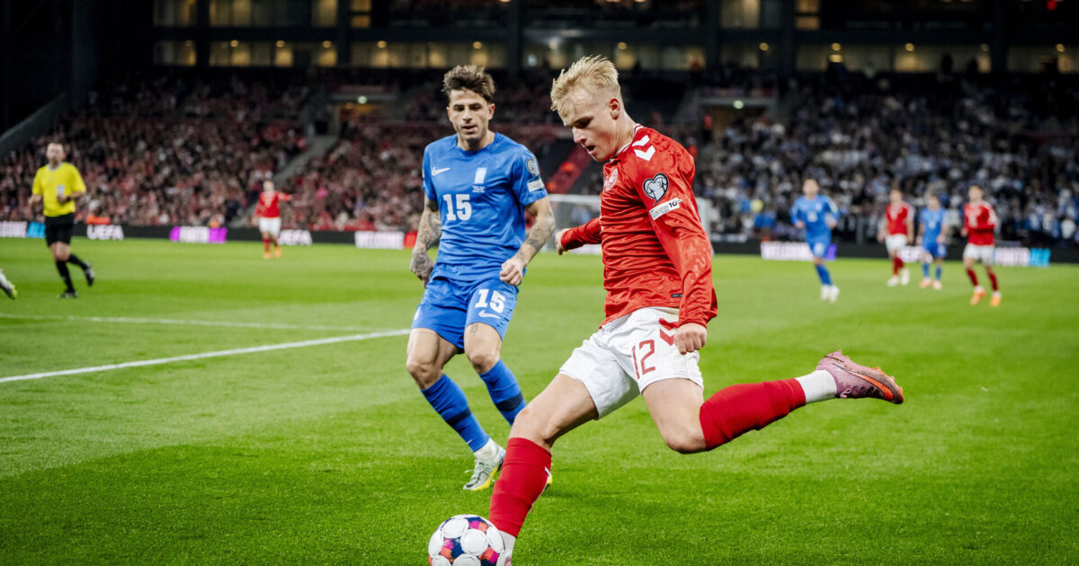 Riemers pragteksemplar: Froholdt lader fødderne tale Foto: Mads Claus Rasmussen/Ritzau Scanpix