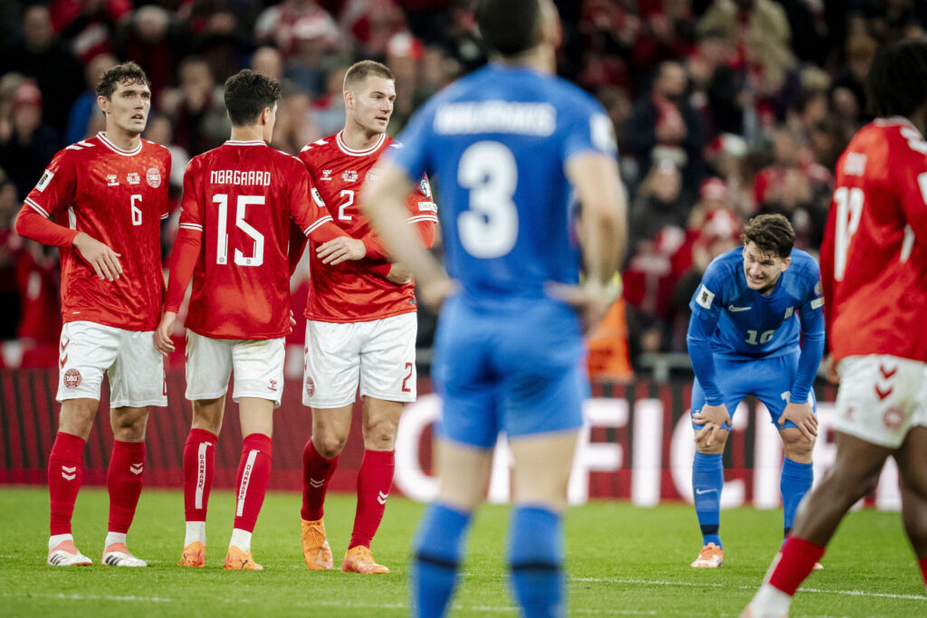 Andreas Christensen, Christian Nørgaard, Joachim Andersen, Danmark mod Grækenland
