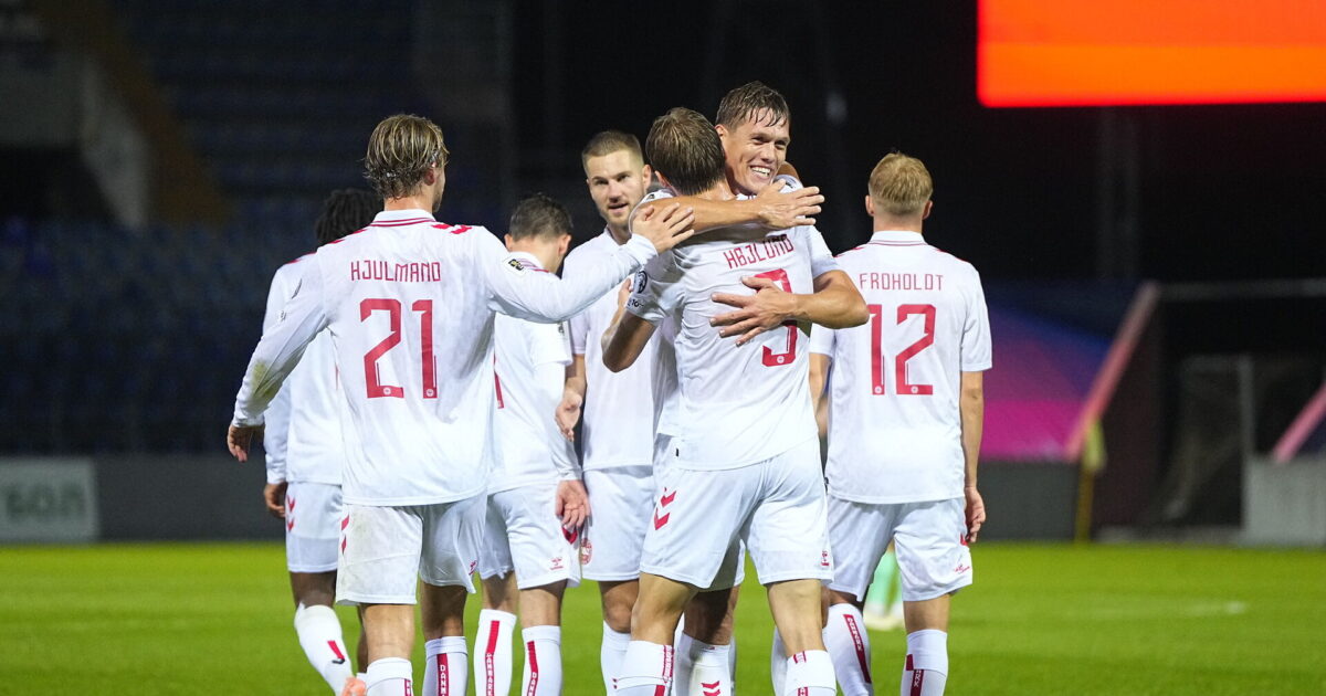 Magtdemonstration! Danmark spiller Belarus ud af brættet Foto: Bo Amstrup/Ritzau Scanpix