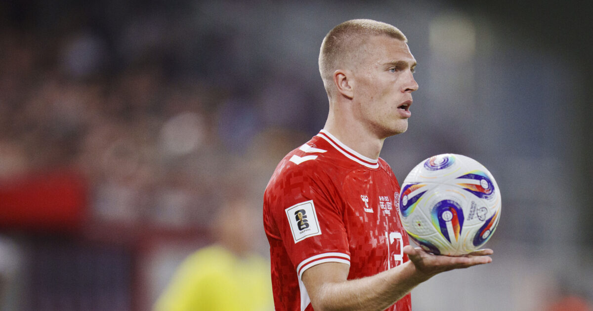 Godt nyt i Frankfurt: Rasmus Nissen kan starte mod Freiburg Foto: Liselotte Sabroe/Ritzau Scanpix