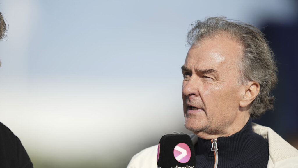 Stig Pedersen bliver interviewet