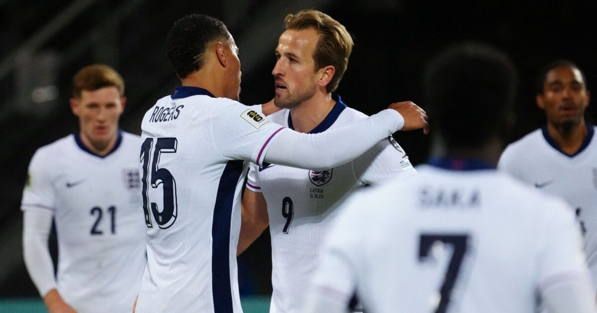 Fadæsen fra 1994 viskes væk: England kvalificerer sig til VM 2026 Foto: Gints Ivuskans/AFP/Ritzau Scanpix