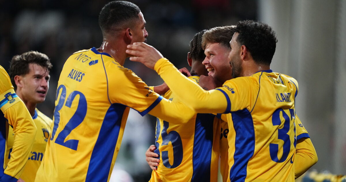 Brøndby smadrer OB i vanvidskamp Foto: Mads Claus Rasmussen/Ritzau Scanpix