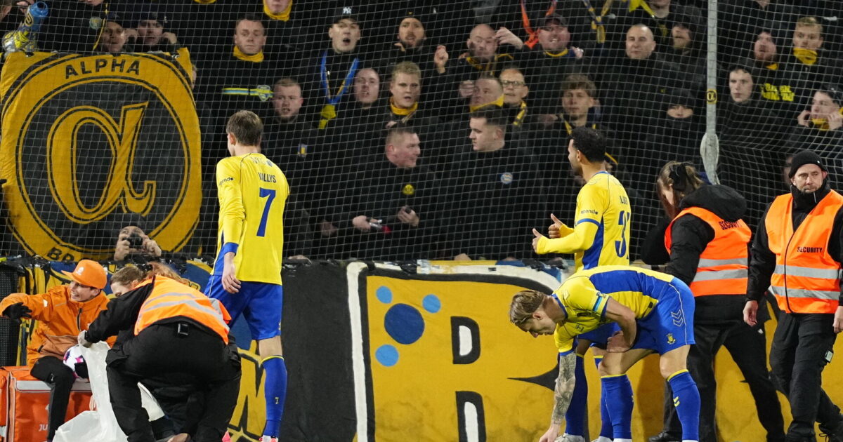 Klaiber frygter tilskuerstraf: Håber ikke den bliver for stor Foto: Mads Claus Rasmussen/Ritzau Scanpix