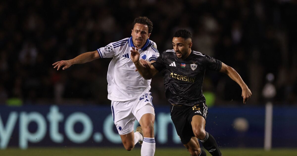 Besejret i Baku: F.C. København dummer sig mod Qarabag Foto: Giorgi Arjevanidze/AFP/Ritzau Scanpix