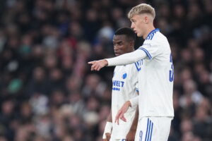 Viktor Dadason under FCK's kamp mod Borussia Dortmund.