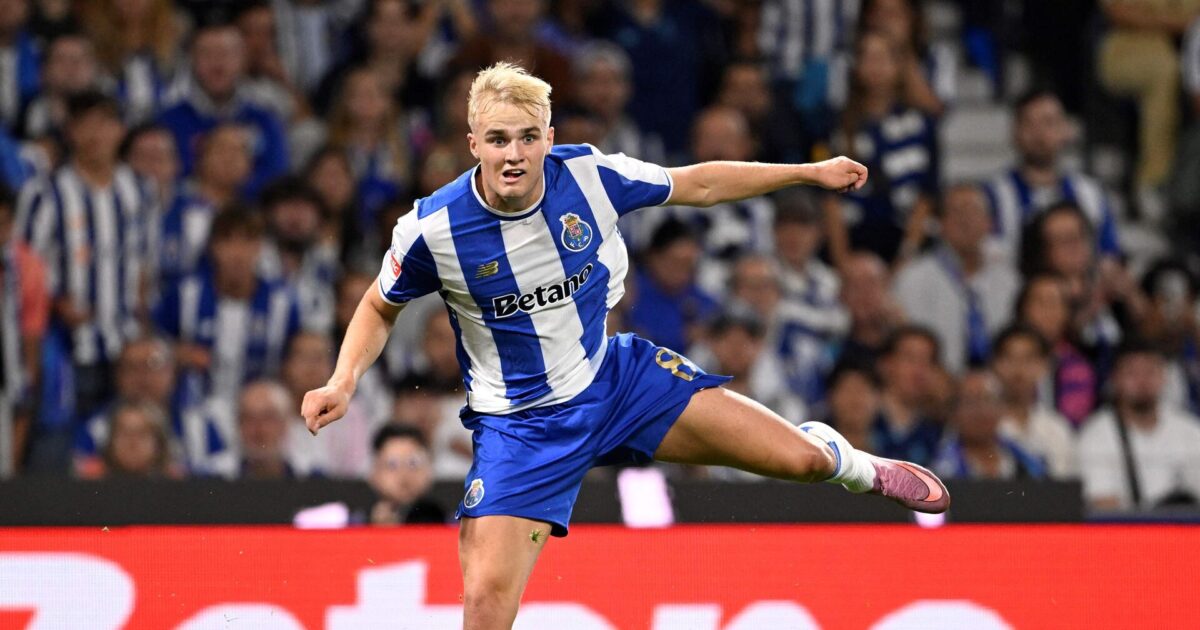 Medie: Porto vil smadre deres transferrekord ved Froholdt-salg Foto: Miguel Lemos/AFP/Ritzau Scanpix