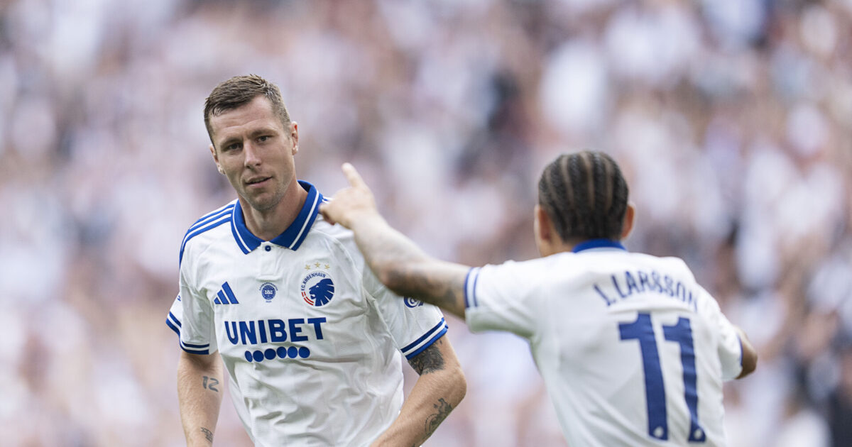 Riemer i Parken: Holder øje med Lerager Foto: Claus Bech/Ritzau Scanpix