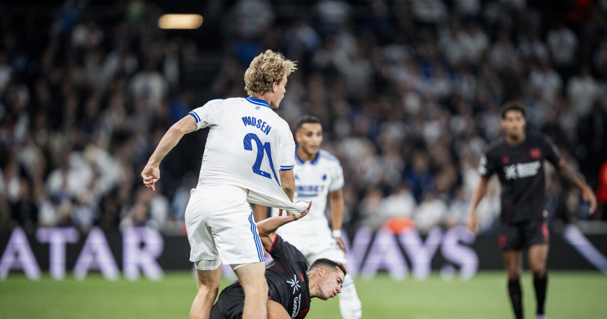 Mads Emil: Seks point nu havde ikke været ufortjent Foto: Sebastian Elias Uth/Ritzau Scanpix