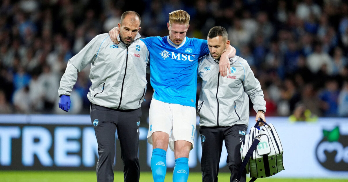 Medie: De Bruyne har valgt kniven – lang pause venter Foto: Ritzau Scanpix/REUTERS