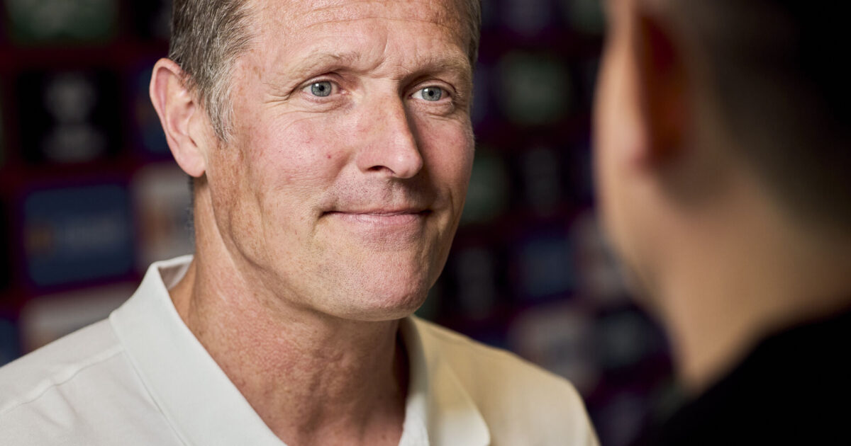 DBU-direktør: En af de største landsholdsspillere gennem tiden Foto: Thomas Traasdahl/Ritzau Scanpix