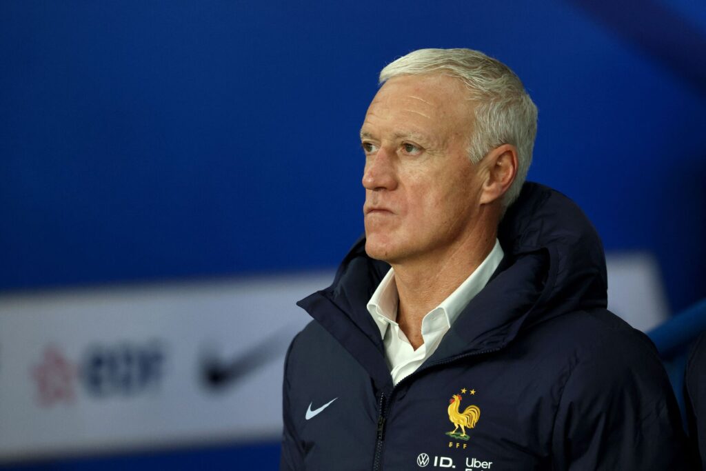 Didier Deschamps under Frankrigs landskamp.