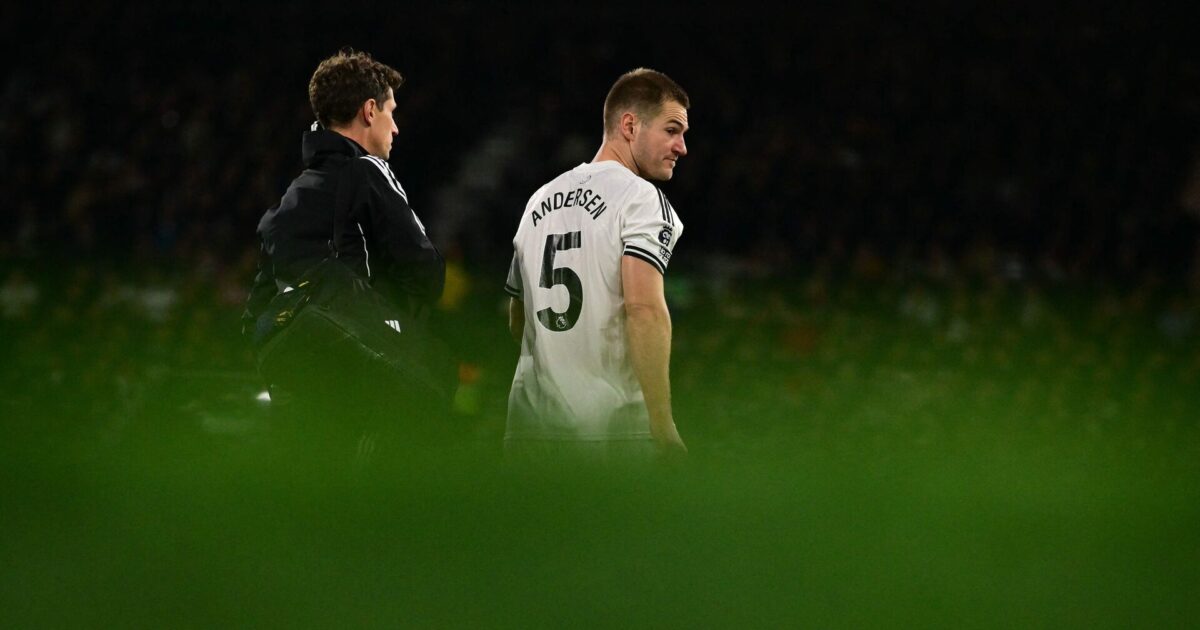 Dårligt dansker-nyt i Fulham – Andersen ikke til rådighed Foto: Ben Stansall/AFP/Ritzau Scanpix