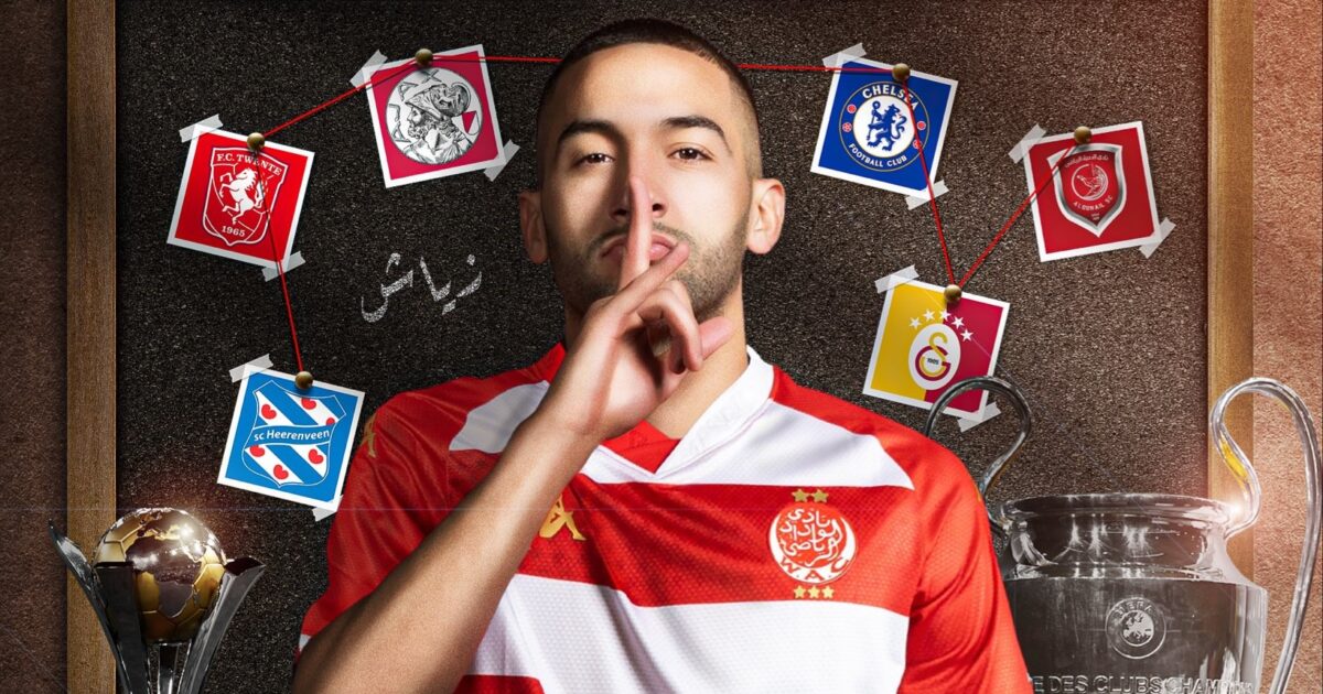 Bekræftet: Hakim Ziyech fortsætter karrieren i Marokko Foto: Wydad Casablanca