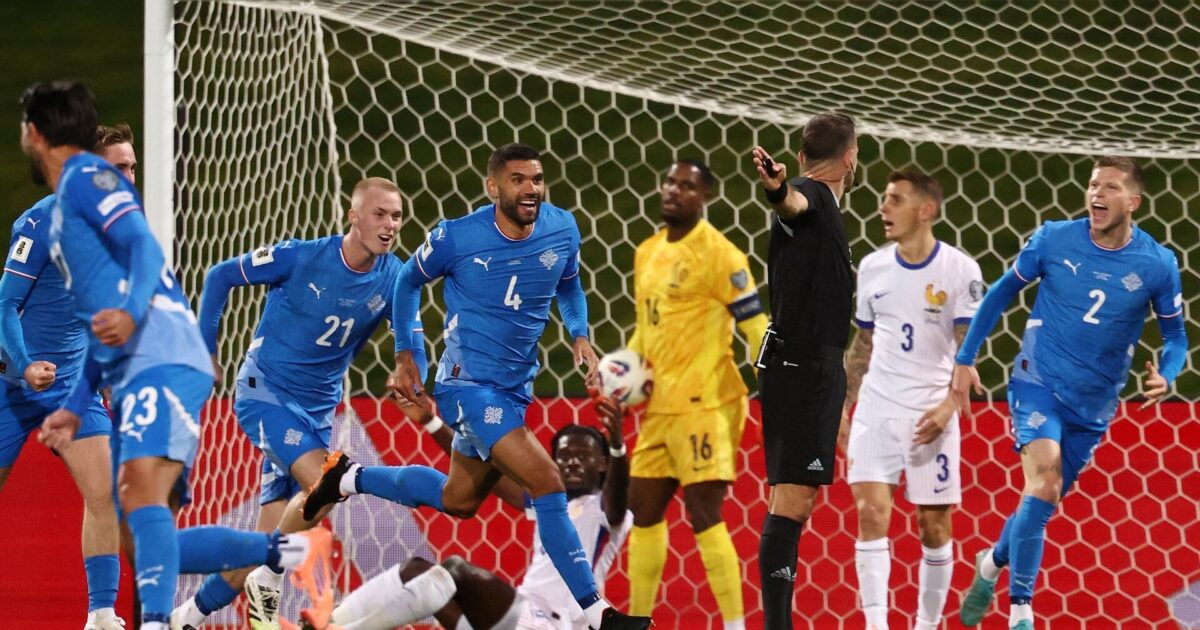 VM-drøm intakt: Island overrasker franske stjerner i Reykjavik Foto: Franck Fife/AFP/Ritzau Scanpix