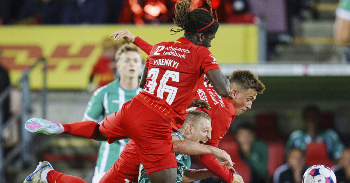 FCN må undvære midtbanetalent mod AGF Foto: Liselotte Sabroe/Ritzau Scanpix