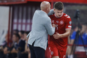 Joakim Mæhle og Brian Riemer