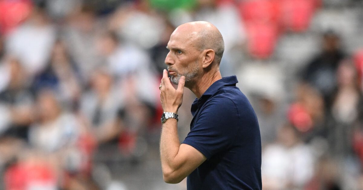 Han scorede sit første mål – men Jesper Sørensen hæftede sig ved hans reaktion Foto: Ritzau Scanpix/REUTERS