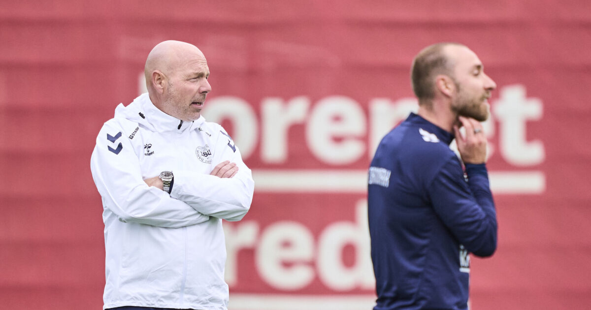 Riemer forklarer: Derfor starter Eriksen ude Foto: Thomas Traasdahl/Ritzau Scanpix