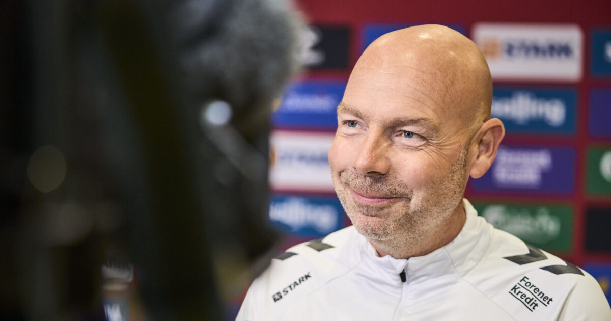 Ingen undskyldninger: Vi skal vinde Foto: Thomas Traasdahl/Ritzau Scanpix